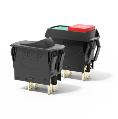 Typ 3120-N von E-T-A: Der thermische Kombi-Schutzschalter Typ 3120-N...-....T1-...