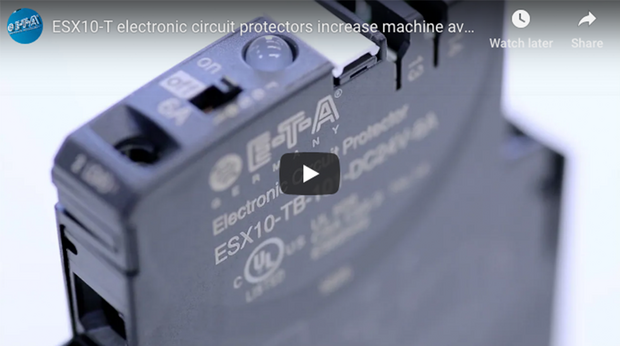 Image for page 'ESX10-T Electronic Circuit Protector'